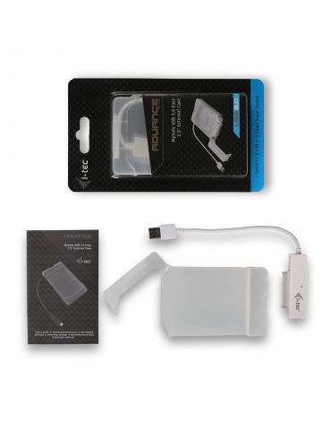 i-tec MYSAFEU314 carcasă disc memorie Cutie protecție HDD/SSD Alb 2.5" I-tec - 7