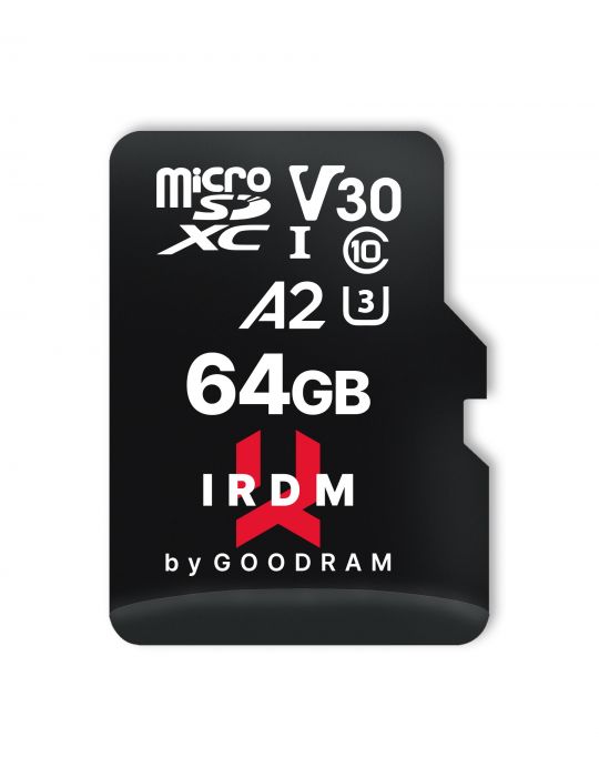 Goodram IRDM M2AA 64 Giga Bites MicroSDXC UHS-I Clasa 10 Goodram - 1