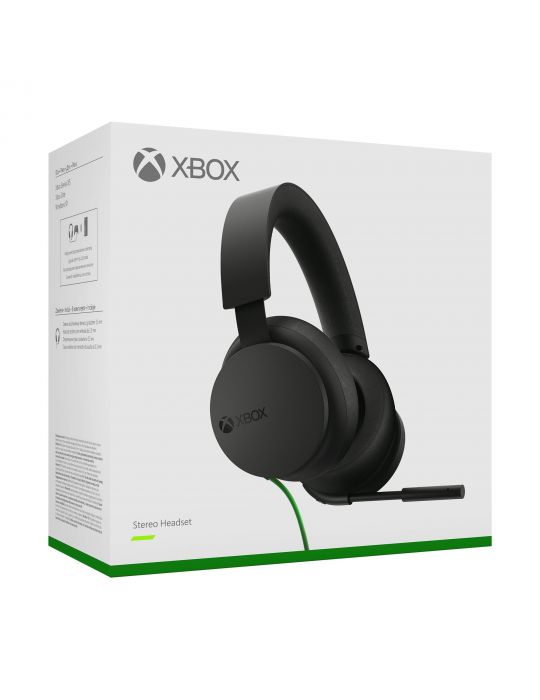 Microsoft Xbox Stereo Headset Căști Prin cablu Bandă de fixare pe cap Gaming Negru Microsoft - 6
