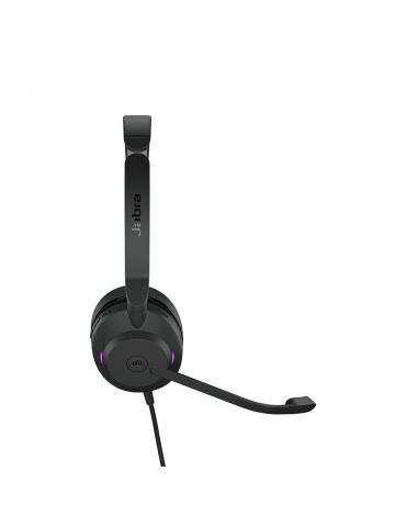 Jabra Evolve2 30, MS Stereo Căști Prin cablu Bandă de fixare pe cap Birou/Call center USB Tip-A Negru Jabra - 4