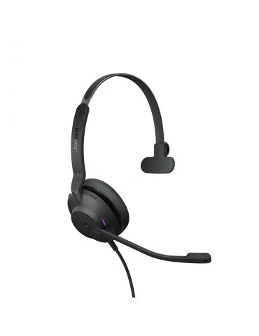 Jabra Evolve2 30, MS Mono Căști Prin cablu Bandă de fixare pe cap Birou/Call center USB tip-C Negru Jabra - 3