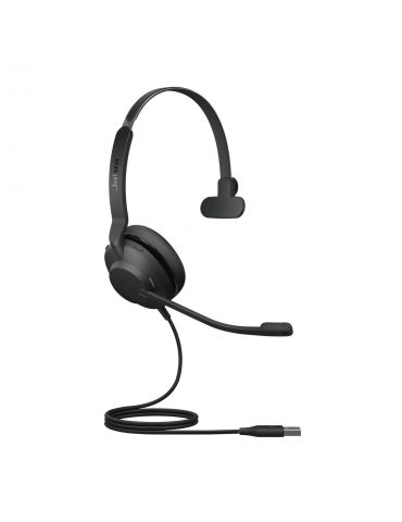 Jabra Evolve2 30, UC Mono Căști Prin cablu Bandă de fixare pe cap Birou/Call center USB Tip-A Negru Jabra - 1 - Tik.ro