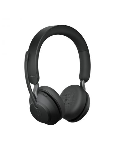 Jabra Evolve2 65, UC Stereo Căști Fără fir Bandă de fixare pe cap Birou/Call center USB Tip-A Bluetooth Negru Jabra - 2