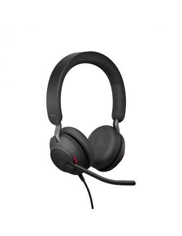Jabra Evolve2 40, UC Stereo Căști Prin cablu Bandă de fixare pe cap Birou/Call center USB tip-C Negru Jabra - 2