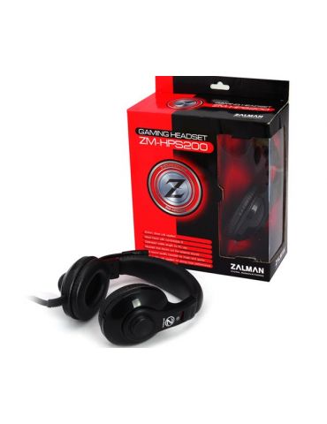 Zalman ZM-HPS200 cască audio & cască cu microfon Prin cablu Căști Bandă de fixare pe cap Gaming Negru Zalman - 5