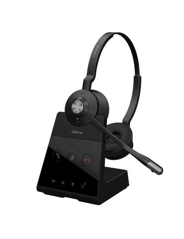 Jabra Engage 65 Stereo Căști Fără fir Bandă de fixare pe cap Birou/Call center Negru Jabra - 1 - Tik.ro