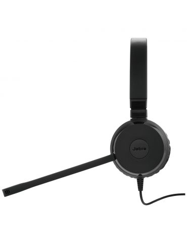 Jabra Evolve 20SE MS Stereo Căști Prin cablu Bandă de fixare pe cap Birou/Call center USB Tip-A Negru Jabra - 3