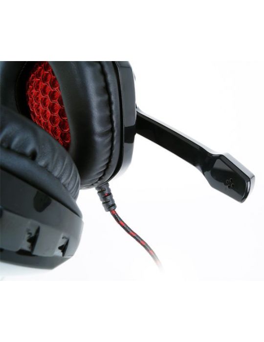 Zalman ZM-HPS300 cască audio & cască cu microfon Căști Prin cablu Bandă de fixare pe cap Gaming Negru Zalman - 3