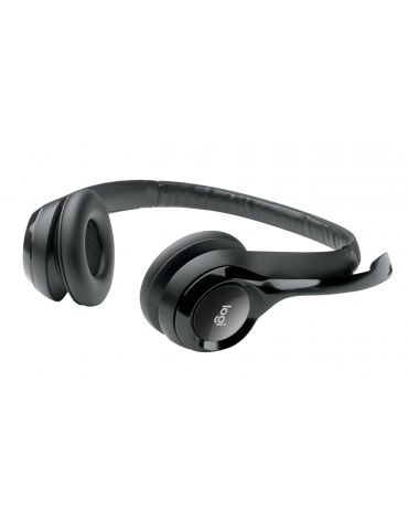 Logitech H390 USB Computer Headset Căști Prin cablu Bandă de fixare pe cap Birou/Call center USB Tip-A Negru Logitech - 5