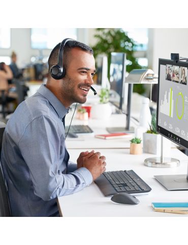 Logitech H390 USB Computer Headset Căști Prin cablu Bandă de fixare pe cap Birou/Call center USB Tip-A Negru Logitech - 9