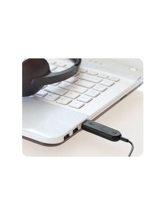 Logitech H340 USB Computer Headset Căști Prin cablu Bandă de fixare pe cap Birou/Call center USB Tip-A Negru Logitech - 9