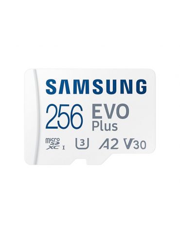 Samsung EVO Plus 256 Giga Bites MicroSDXC UHS-I Clasa 10 Samsung - 1 - Tik.ro