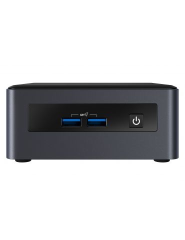 Intel NUC BKNUC8I3PNH sistem barebone Dimensiune carcasă PC 0.69L Negru BGA 1528 i3-8145U 2,1 GHz Intel - 1