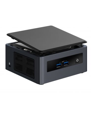 Intel NUC BKNUC8I3PNH sistem barebone Dimensiune carcasă PC 0.69L Negru BGA 1528 i3-8145U 2,1 GHz Intel - 4