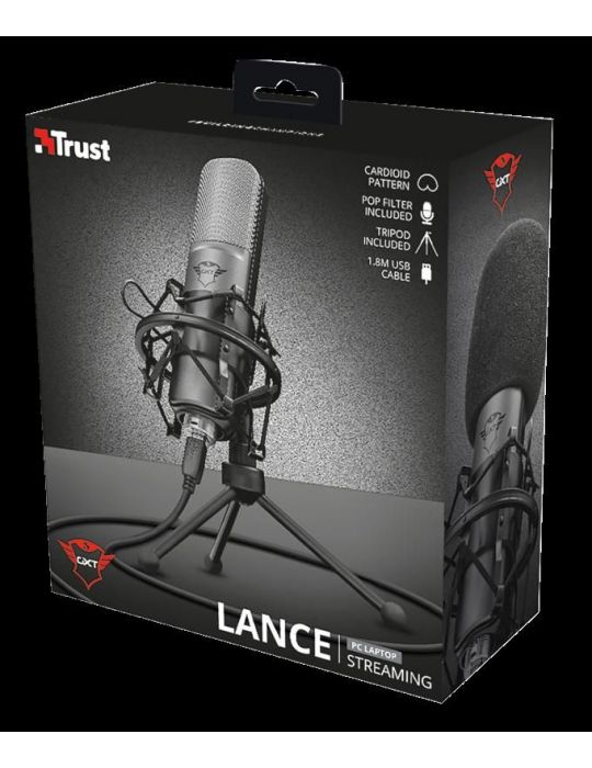 Trust gxt 242 lance streaming mic tr-22614 (include tv 0.03 lei) Trust - 1