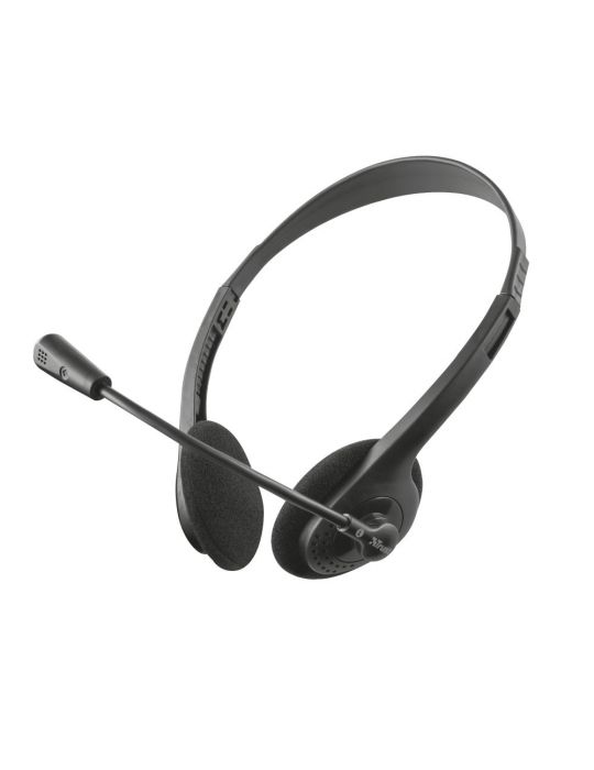 Trust 21665 cască audio & cască cu microfon Căști Prin cablu În ureche Calls/Music Negru Trust - 1