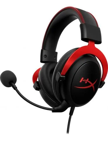 HP HyperX Cloud II Căști Prin cablu Bandă de fixare pe cap Gaming Negru, Roşu Hp - 2