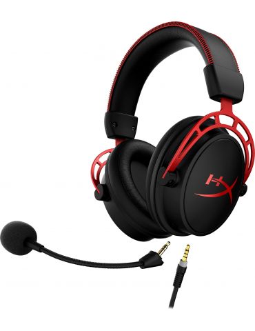 HP HyperX Cloud Alpha Căști Prin cablu Bandă de fixare pe cap Gaming Negru, Roşu Hp - 2