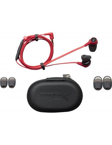 HP HyperX Cloud Căști Prin cablu În ureche Gaming Negru, Roşu Hp - 2