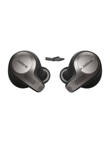 Jabra Evolve 65t Căști Fără fir În ureche Birou/Call center Micro-USB Bluetooth Negru Jabra - 1 - Tik.ro