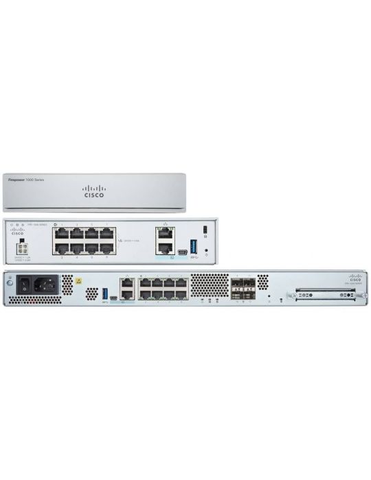 Cisco FPR1150-NGFW-K9 firewall-uri hardware 1U 7500 Mbit/s Cisco - 1