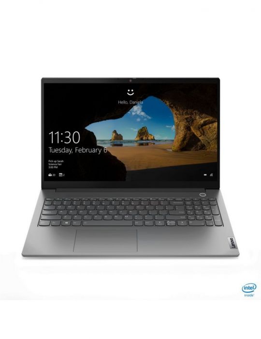 Laptop Lenovo ThinkBook 15 G2 ITL,Intel Core i3-1115G4,15.6",RAM 4GB,SSD 128GB,Intel UHD Graphics,Win 10 Pro,Mineral Gray Lenovo