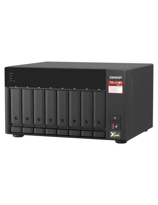 QNAP TS-873A-8G NAS & servere de stocare a datelor Tower Ethernet LAN Negru V1500B Qnap - 5