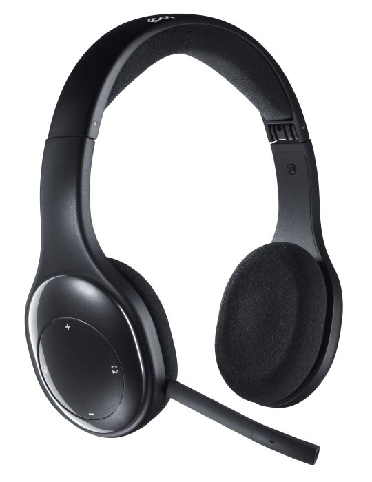 Logitech H800 Bluetooth Wireless Headset Căști Fără fir Bandă de fixare pe cap Birou/Call center Negru Logitech - 2