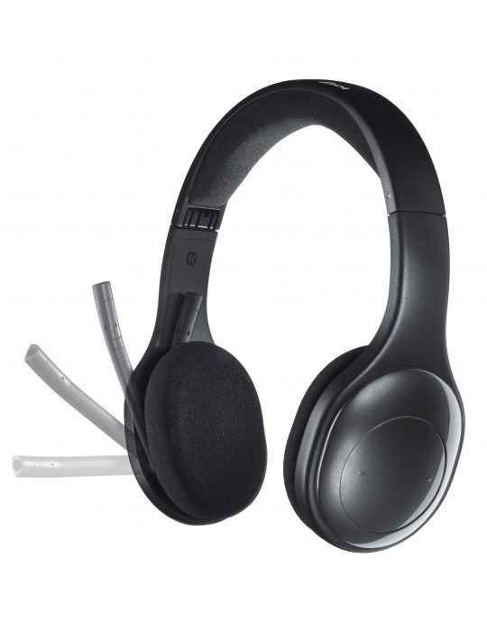 Logitech H800 Bluetooth Wireless Headset Căști Fără fir Bandă de fixare pe cap Birou/Call center Negru Logitech - 5