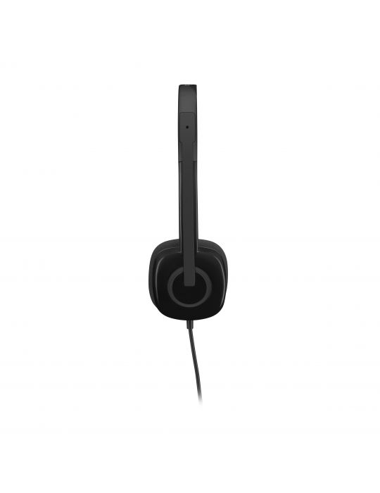 Logitech H150 Stereo Headset Căști Prin cablu Bandă de fixare pe cap Birou/Call center Negru Logitech - 4