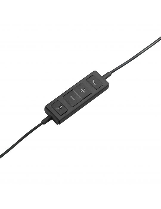 Logitech USB Headset H570e Stereo Căști Prin cablu Bandă de fixare pe cap Birou/Call center Negru Logitech - 8