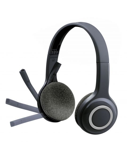 Logitech H600 Wireless Headset Căști Fără fir Bandă de fixare pe cap Birou/Call center Bluetooth Negru Logitech - 3