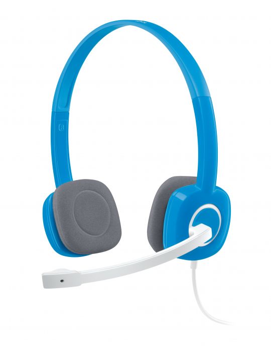 Logitech H150 Stereo Headset Căști Prin cablu Bandă de fixare pe cap Birou/Call center Albastru Logitech - 2