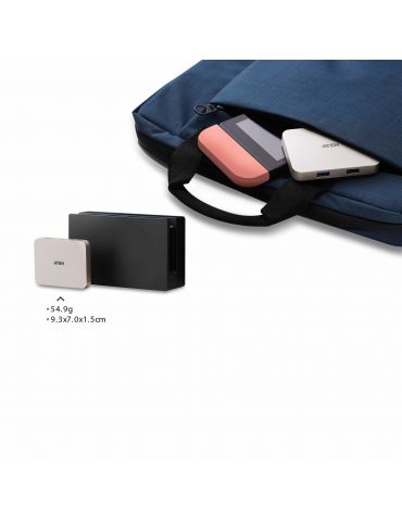 ATEN UH3235 USB 2.0 Type-C Roz Auriu Aten - 5