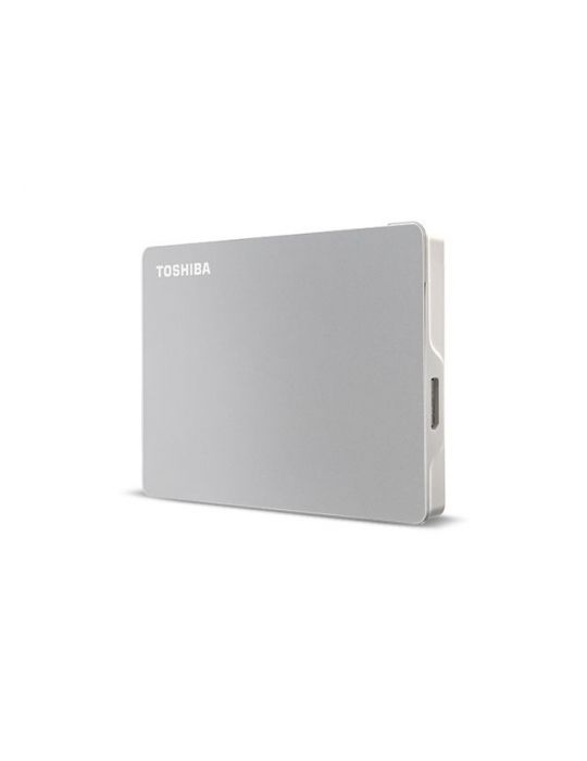 Toshiba Canvio Flex hard-disk-uri externe 4000 Giga Bites Argint Toshiba - 4