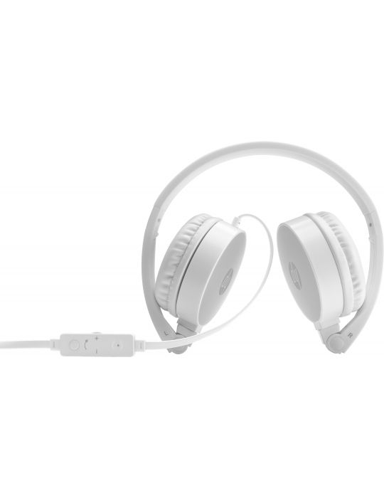 HP Stereo Headset H2800 Căști Prin cablu Bandă de fixare pe cap Calls/Music Argint, Alb Hp - 1