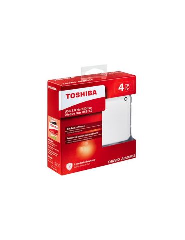 Toshiba Canvio Advance hard-disk-uri externe 4000 Giga Bites Alb Toshiba - 2