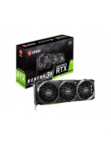 Placa video msi rtx 3090 ventus 3x 24g oc nvidia geforce rtx 3090 24 gb gddr6x 384 biti hdmi | displayport x 3 sistem racire aer