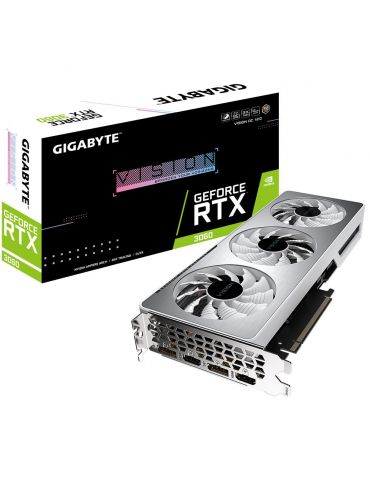 Gigabyte GeForce RTX 3060 VISION OC 12G (rev. 2.0) NVIDIA 12 Giga Bites GDDR6 Gigabyte - 8