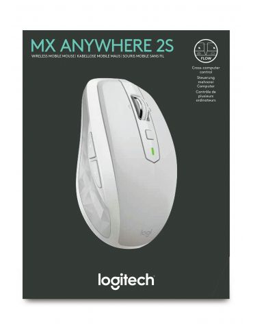 Logitech MX Anywhere 2S Wireless Mobile Mouse mouse-uri Mâna dreaptă RF Wireless + Bluetooth 4000 DPI Logitech - 7