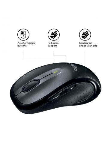 Logitech Wireless Mouse M510 mouse-uri RF fără fir Cu laser Logitech - 5
