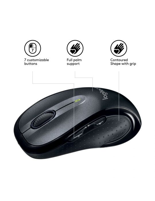 Logitech Wireless Mouse M510 mouse-uri RF fără fir Cu laser Logitech - 5