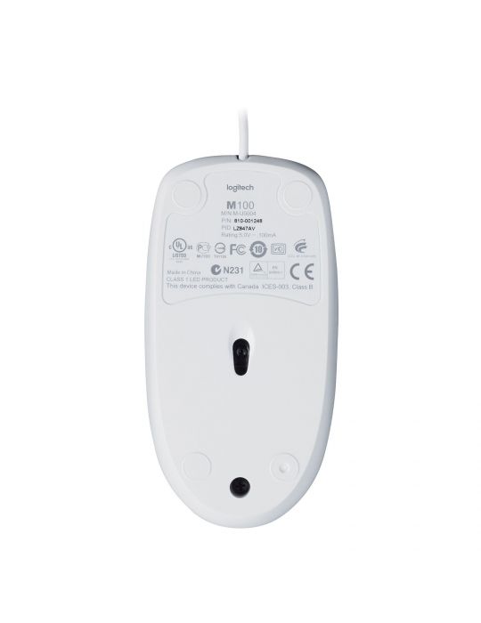 Logitech Mouse M100 mouse-uri Ambidextru USB Tip-A Optice 1000 DPI Logitech - 5