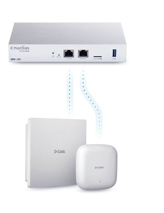 D-Link AC2300 1700 Mbit/s Alb Power over Ethernet (PoE) Suport D-link - 10