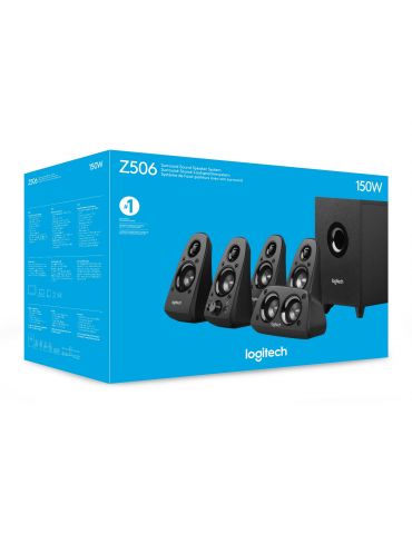 Logitech Surround Sound Speakers Z506 75 W Negru 5.1 canale Logitech - 7