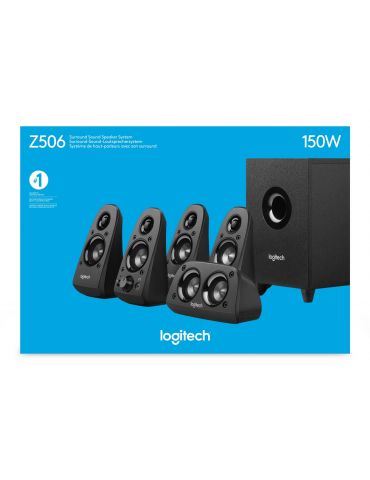 Logitech Surround Sound Speakers Z506 75 W Negru 5.1 canale Logitech - 8
