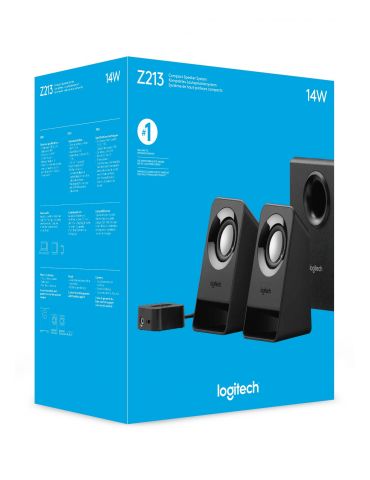 Logitech Multimedia Speakers Z213 7 W Negru 2.1 canale Logitech - 9