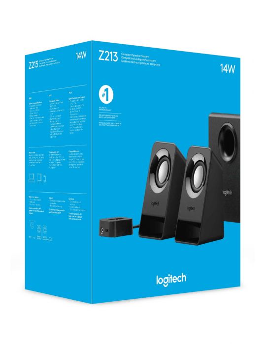 Logitech Multimedia Speakers Z213 7 W Negru 2.1 canale Logitech - 9