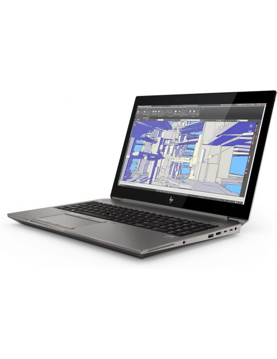 HP ZBook 15 G6 Stație de lucru mobilă 39,6 cm (15.6") Full HD Intel® Core™ i7 16 Giga Bites DDR4-SDRAM 512 Giga Bites SSD Hp - 1