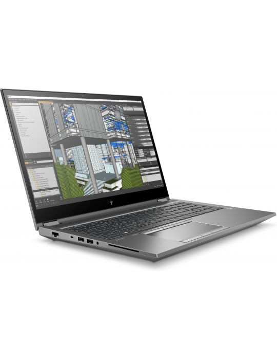HP ZBook Fury 15 G7 Stație de lucru mobilă 39,6 cm (15.6") Ecran tactil 4K Ultra HD Intel® Core™ i7 16 Giga Bites DDR4-SDRAM Hp 